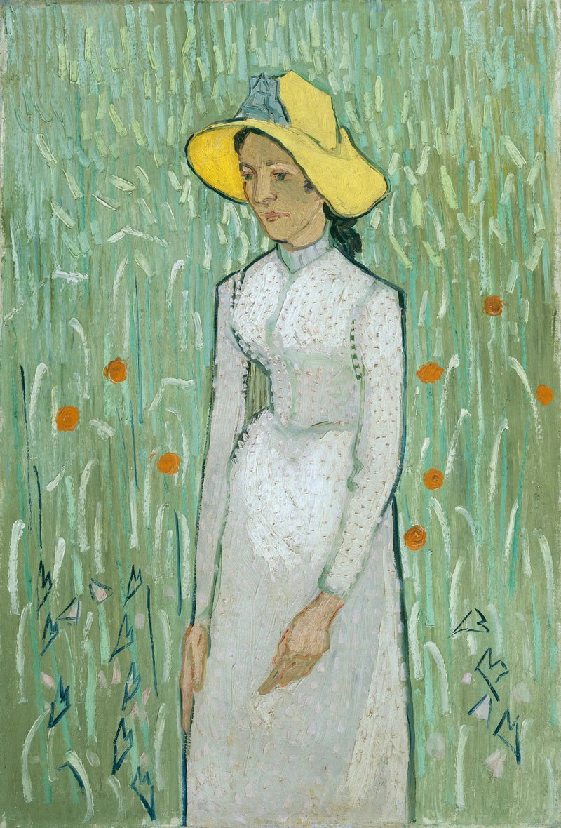 Nuori tyttö valkoisessa - Vincent van Gogh