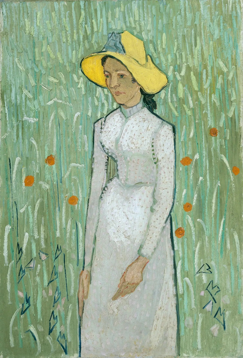Nuori tyttö valkoisessa - Vincent van Gogh