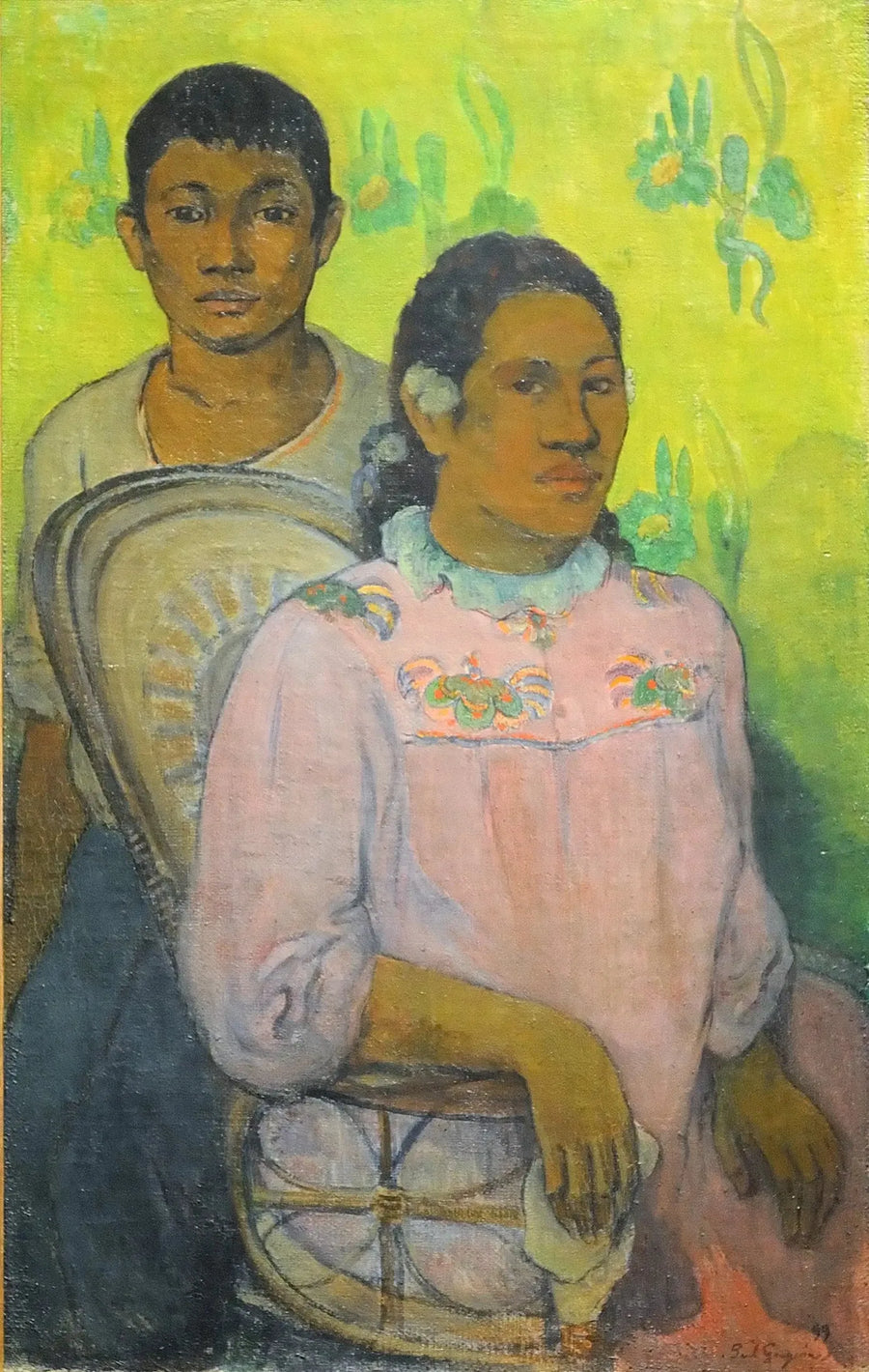 Nuori Tyttö ja Poika - Paul Gauguin