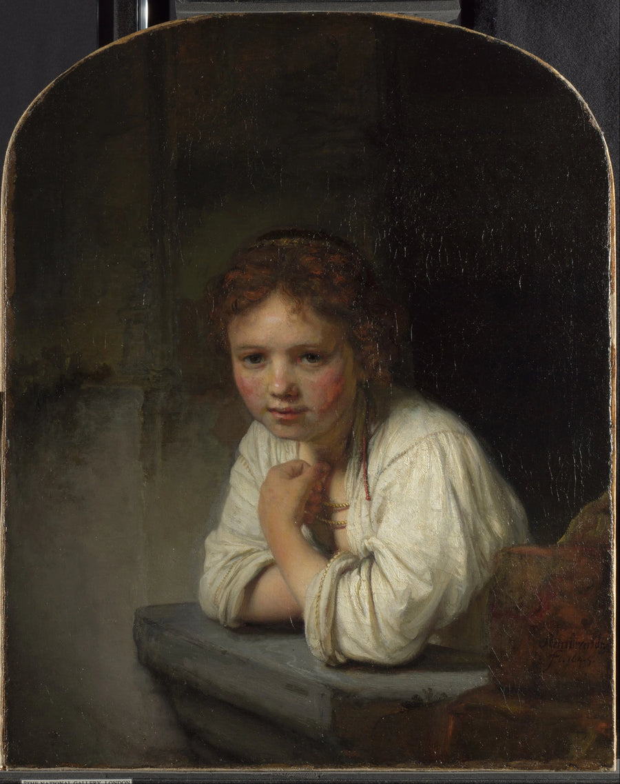 Nuoren tytön muotokuva - Rembrandt