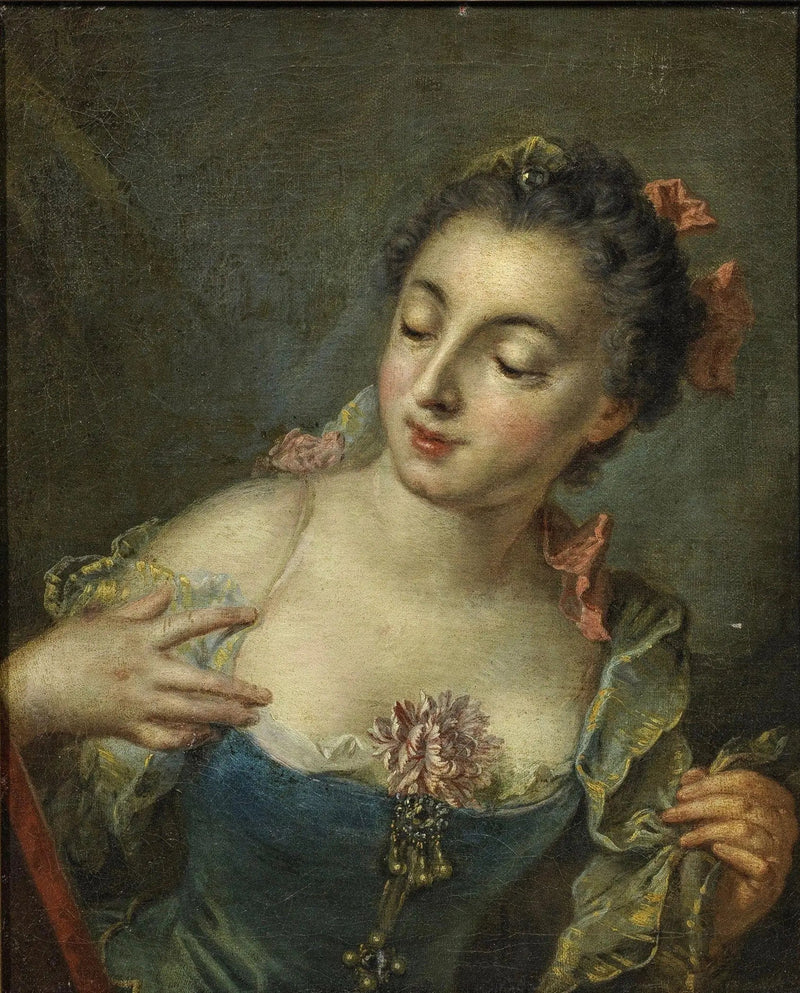 Nuori neiti vasemmalla - François Boucher
