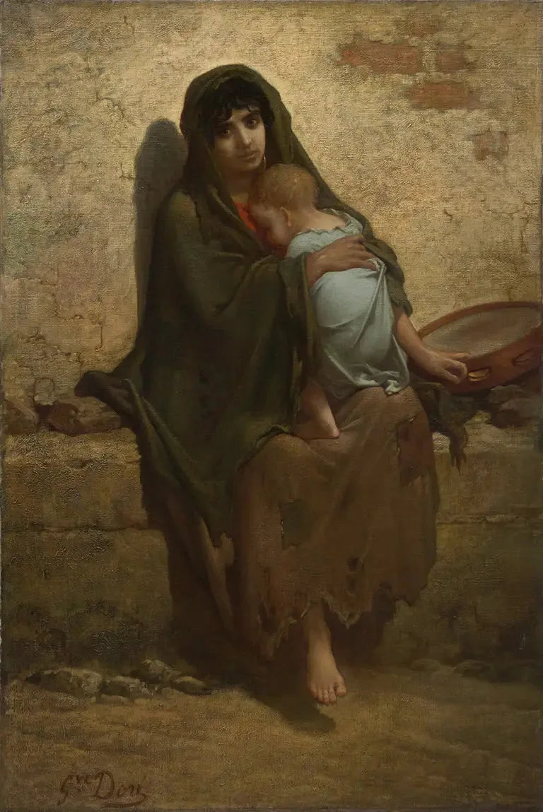 Nuori romaneäiti - Gustave Doré
