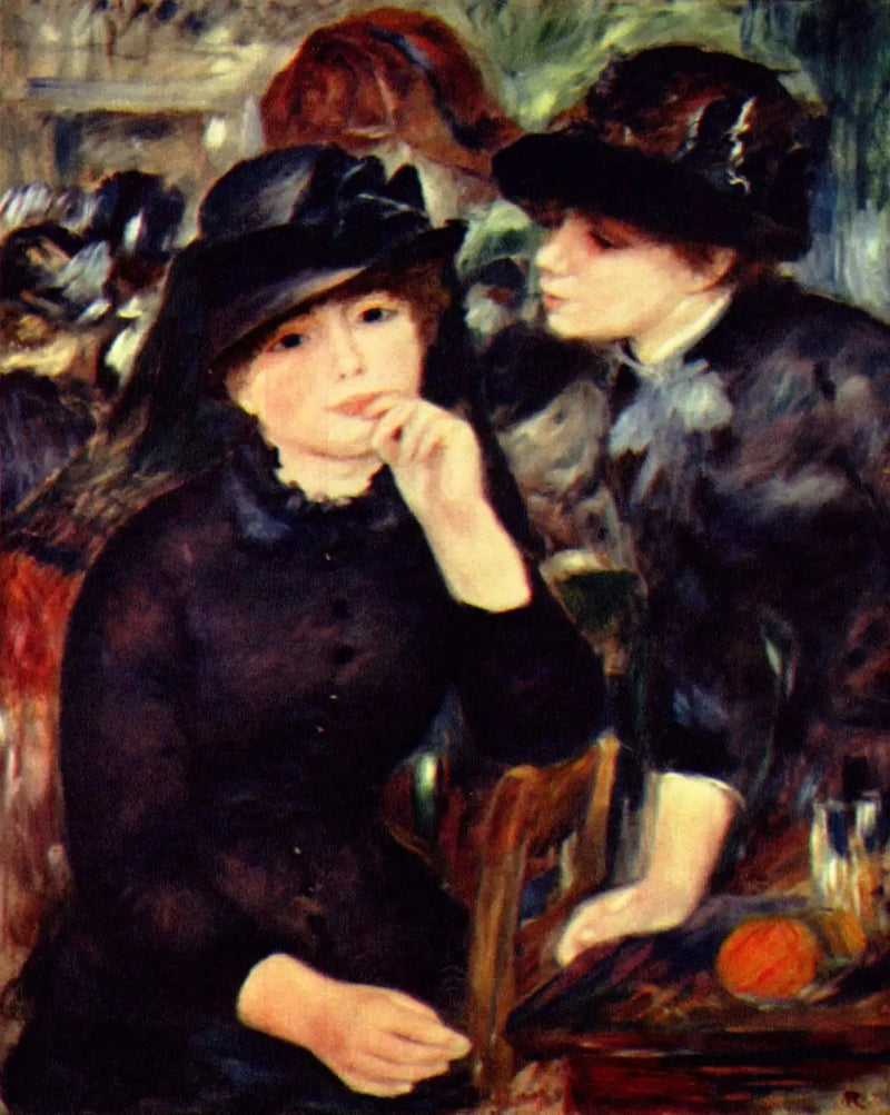 Nuoret tytöt mustassa - Pierre-Auguste Renoir