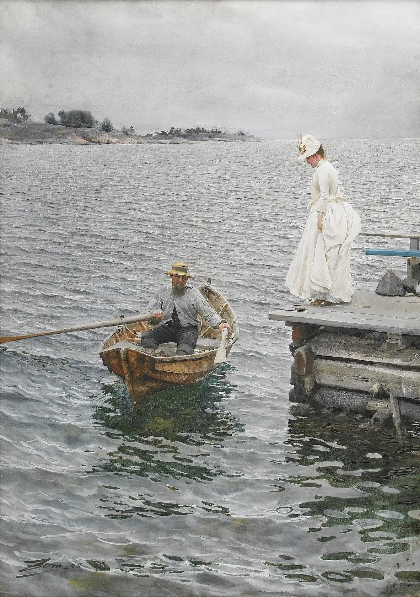 Jeux d’été - Anders Zorn - Alpha Reproduction