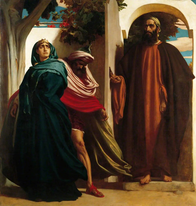 Jézabel ja Achab - Frederic Leighton