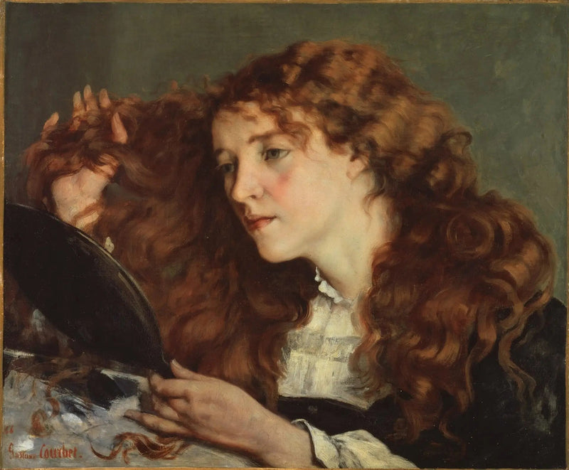 Jo, kaunis irlantilainen - Gustave Courbet