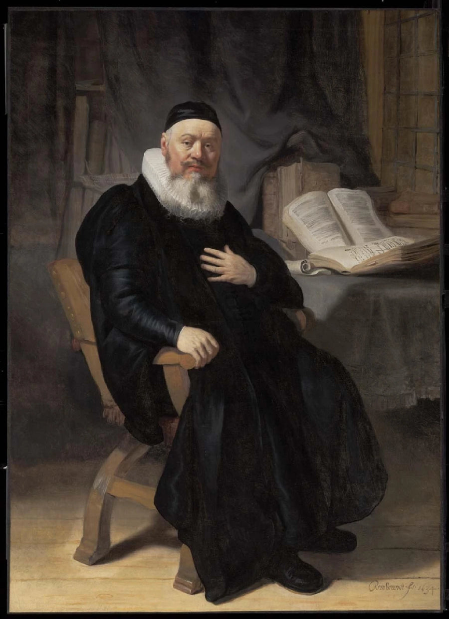 Johannes Elisonin muotokuva - Rembrandt