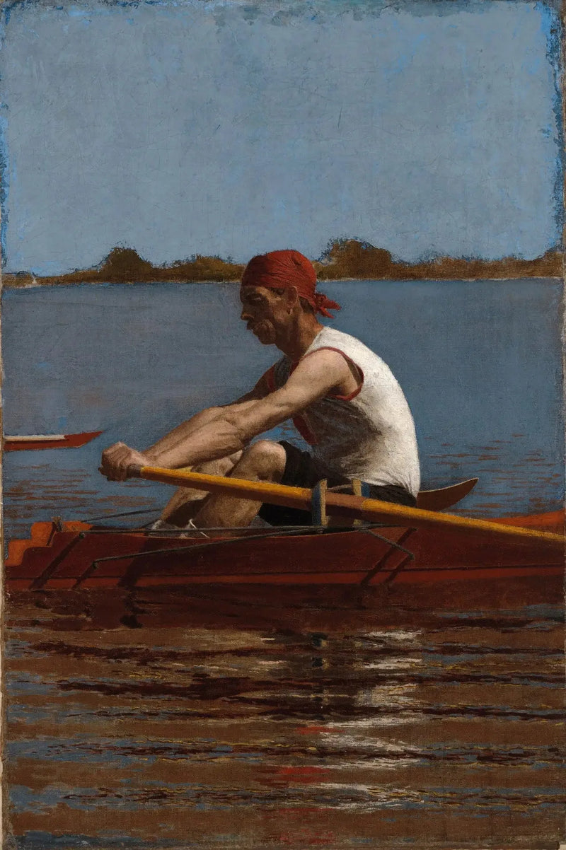 John Biglin skiffissä - Thomas Eakins