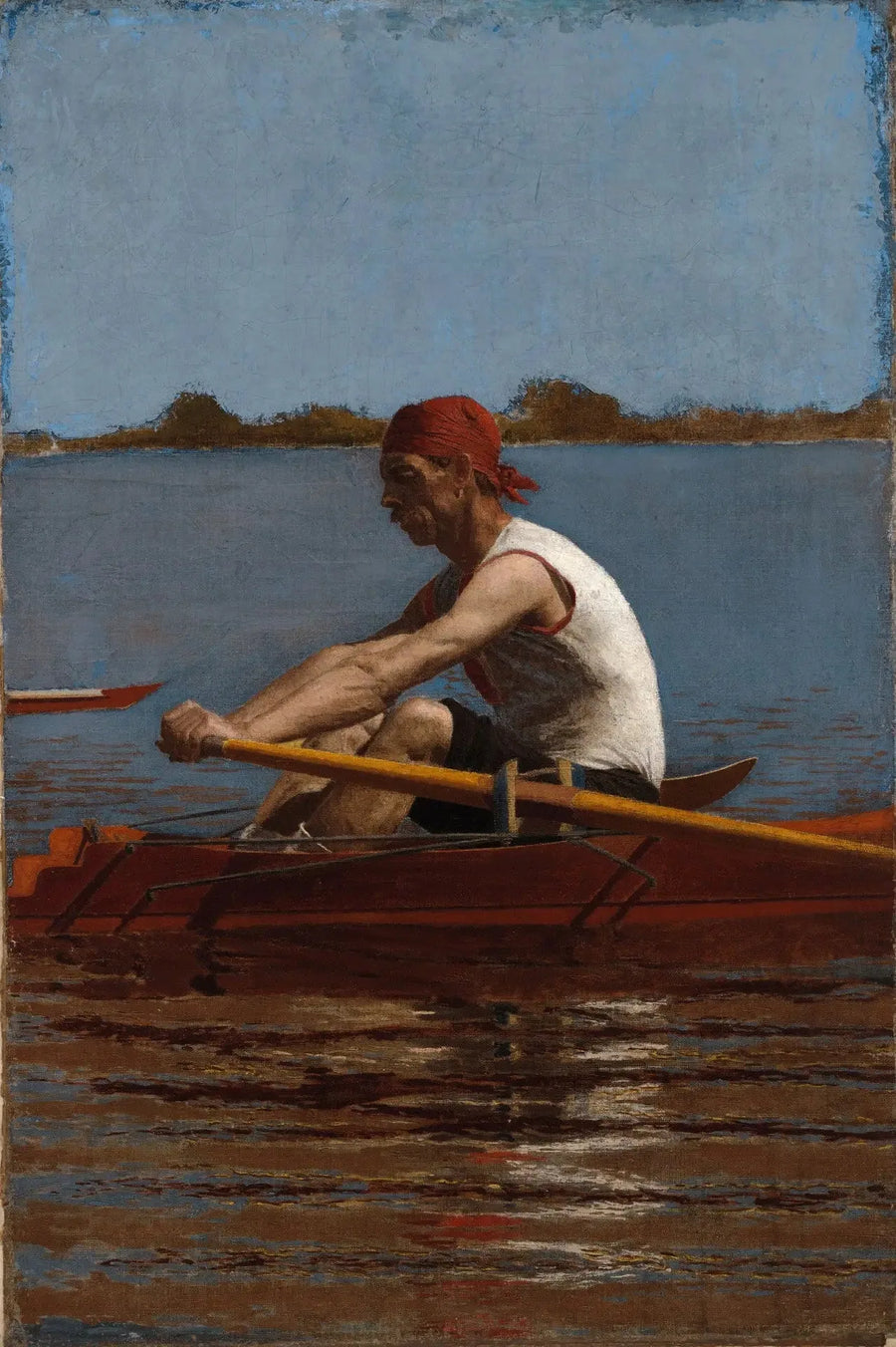 John Biglin skiffissä - Thomas Eakins