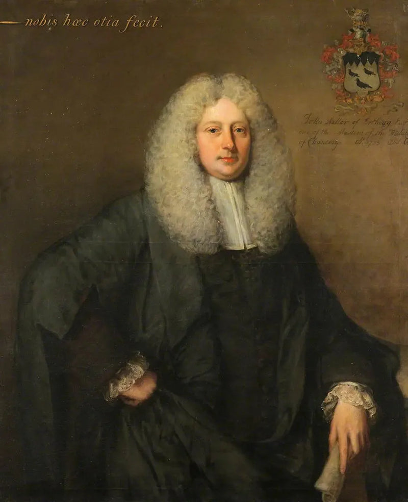 John Meller (1665-1733), korkeimman oikeuden hallintoviranomaisen mestari - Thomas Gainsborough