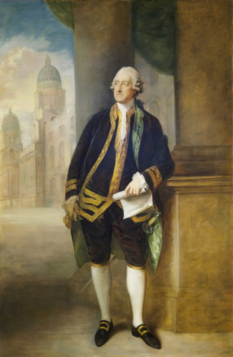 John Montagu, 1718-1792, 4. conte de Sandwich, 1er Lord de l'Amirauté - Thomas Gainsborough