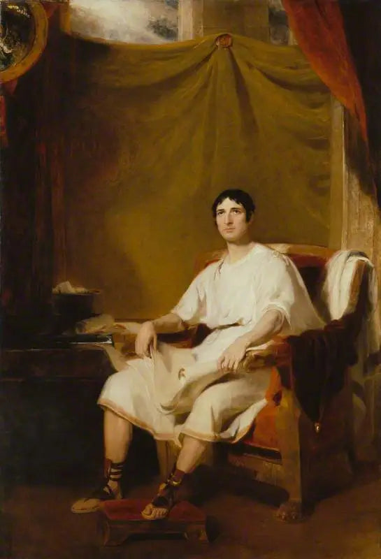 John Philip Kemble Caton-roolissa - Thomas Lawrence