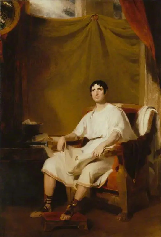 John Philip Kemble Caton-roolissa - Thomas Lawrence