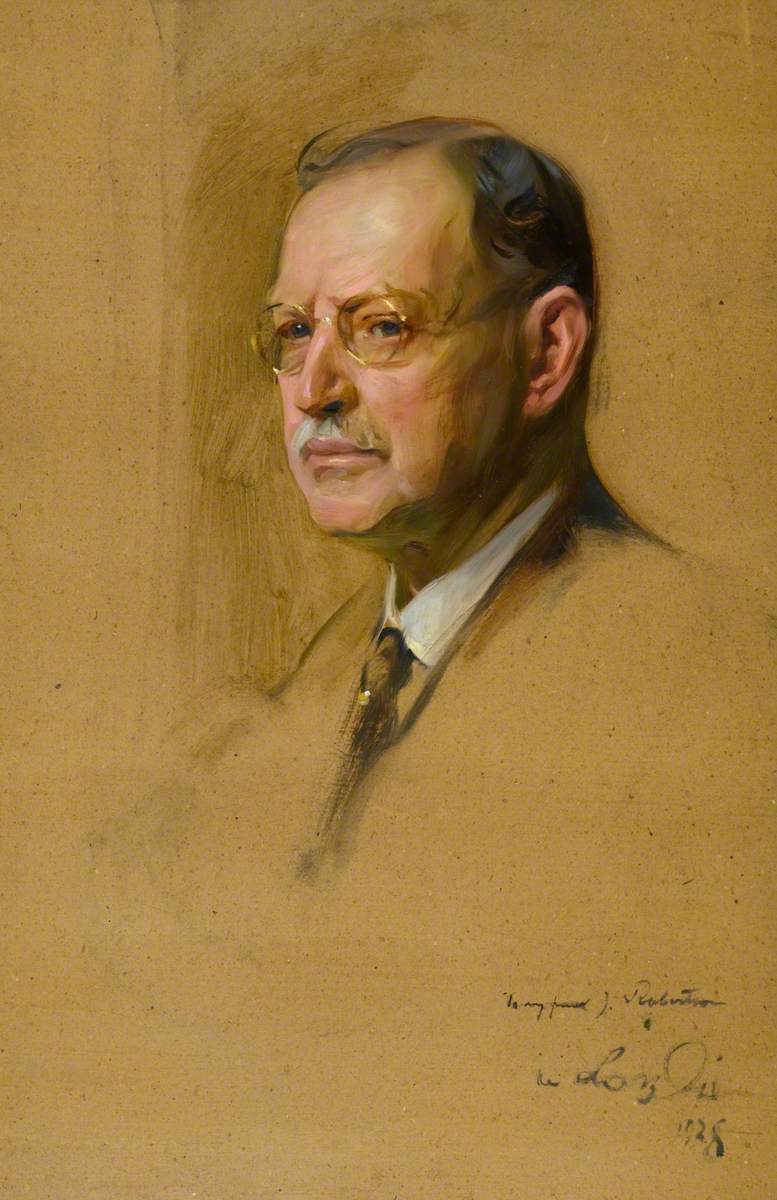 John Robertson (1862–1943), taidekauppias - Philip de László