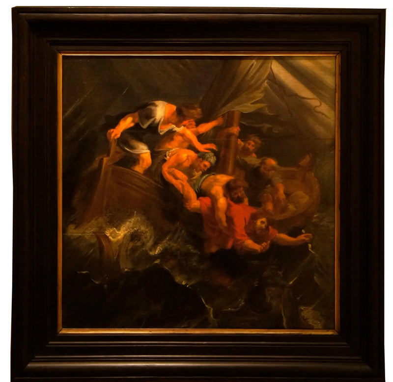 Jonas heitetty mereen - Peter Paul Rubens