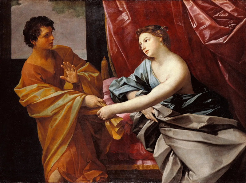 Joosef ja Potifarin vaimo - Guido Reni