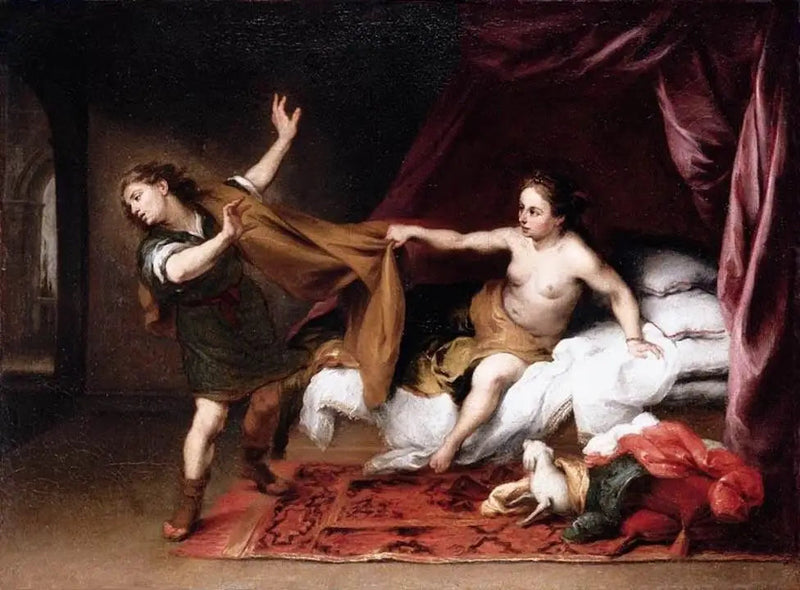 Joosef ja Putifarin vaimo - Bartolomé Esteban Murillo