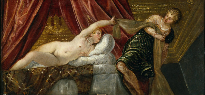 Joosef ja Putifarin vaimo - Jacopo Tintoretto