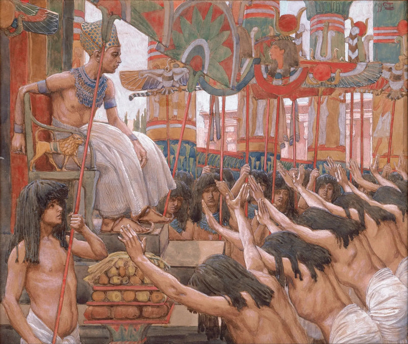 Joseph asuu Egyptissä - James Tissot