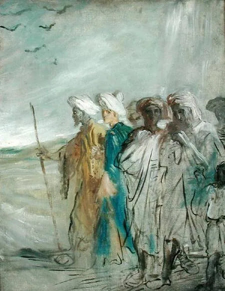 Joosef myyty veljilleen - Théodore Chassériau