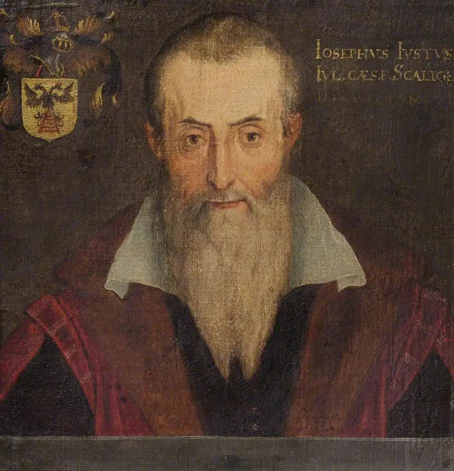 Josèphe Justus Scaliger (1540–1609), ranskalainen uskonnollinen johtaja ja oppinut - Paul Véronèse
