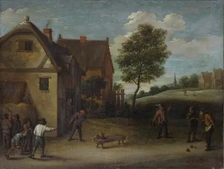 Keilojen pelaaminen - David Teniers nuorempi