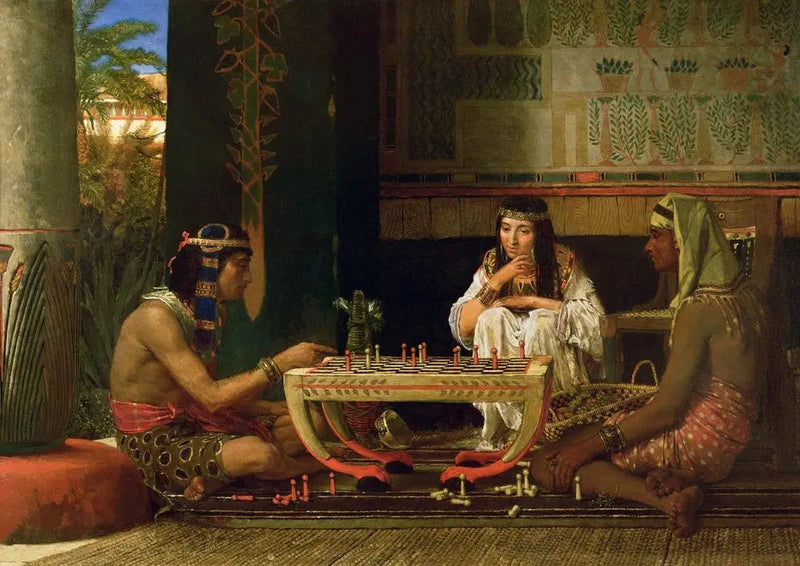 shakkipelaaja - Lawrence Alma-Tadema