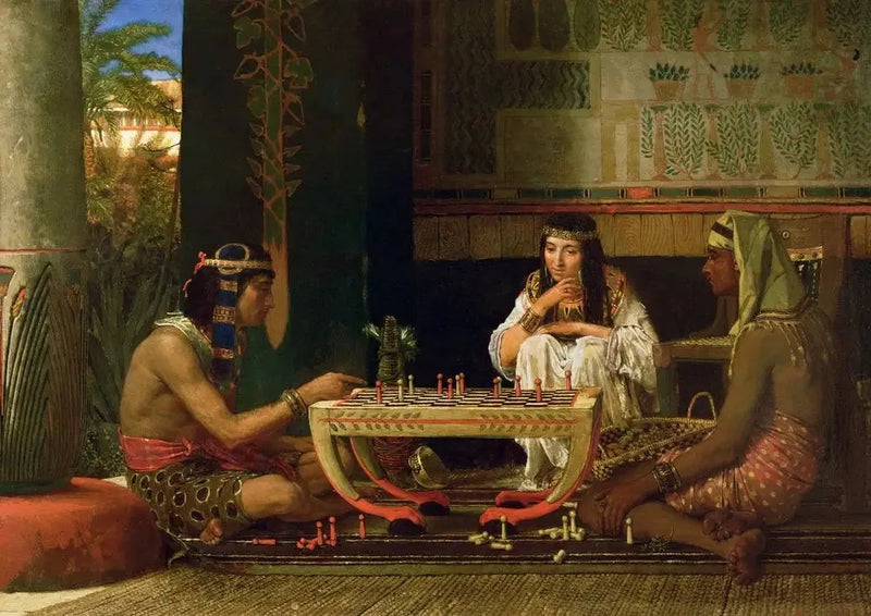shakkipelaaja - Lawrence Alma-Tadema