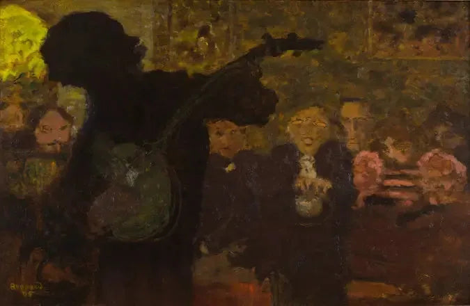 Banjonsoittaja - Pierre Bonnard