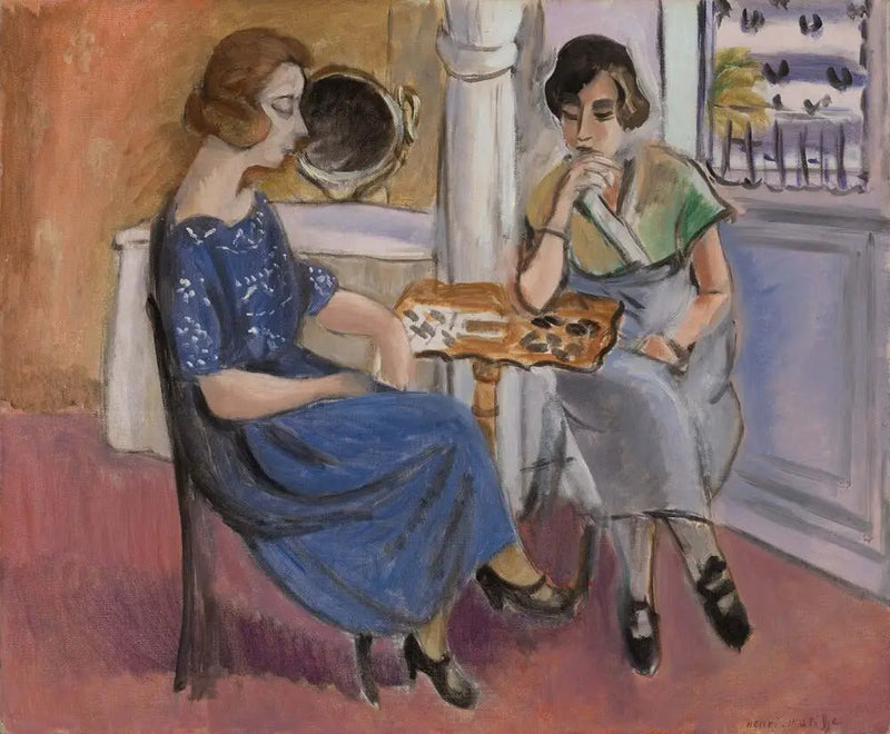 Dominosoittajat (Dominosoittajat) - Henri Matisse