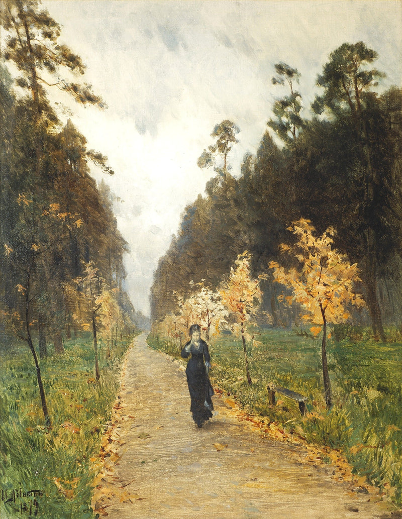 Syksyinen päivä. Sokolniki - Isaac Levitan