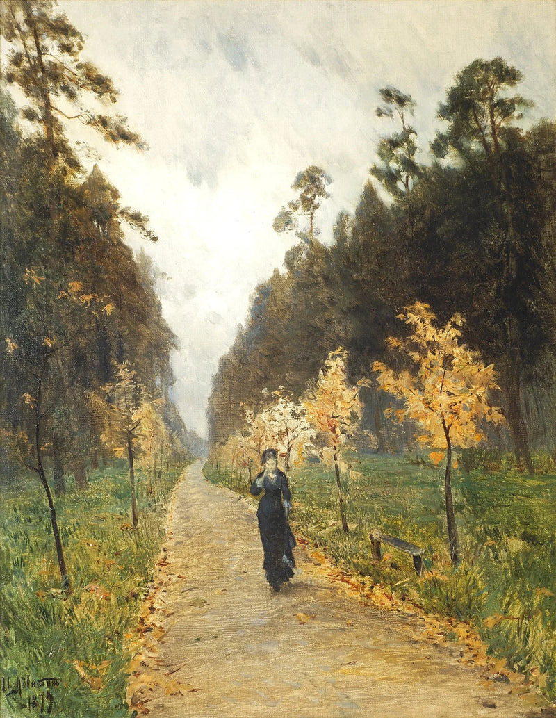 Syksyinen päivä. Sokolniki - Isaac Levitan
