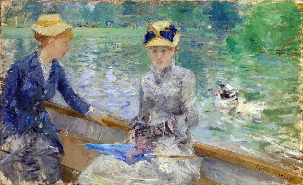Jour d'été - Berthe Morisot image 1 reproduction de peinture à l’huile