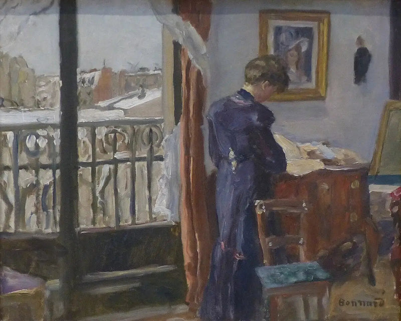 Talvipäivä - Pierre Bonnard