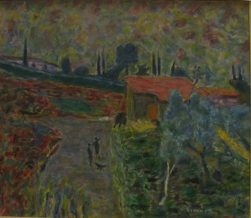 Sadepäivä Cannet'ssa - Pierre Bonnard