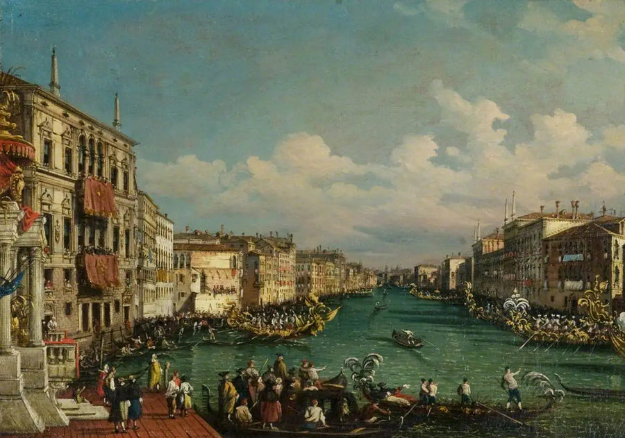 Venetsian juhlapäivä - Canaletto
