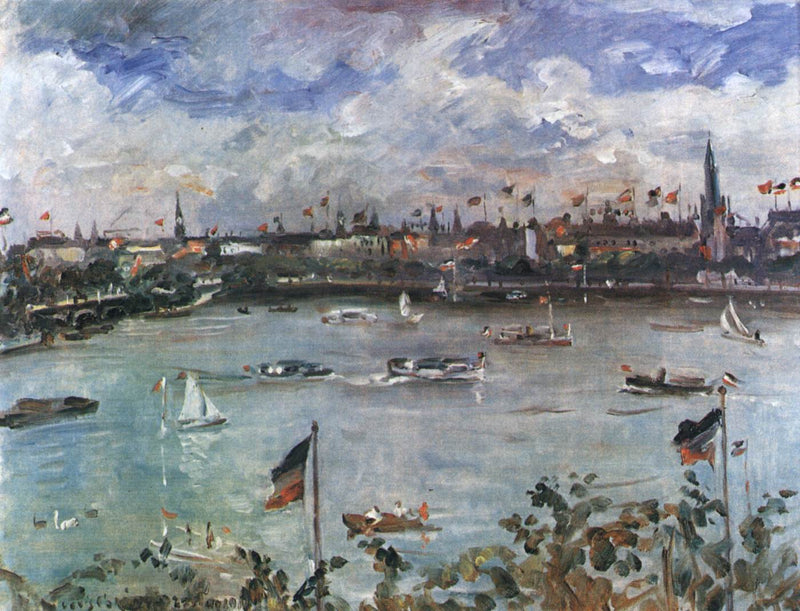 Keisarinpäivä Hampurissa - Lovis Corinth
