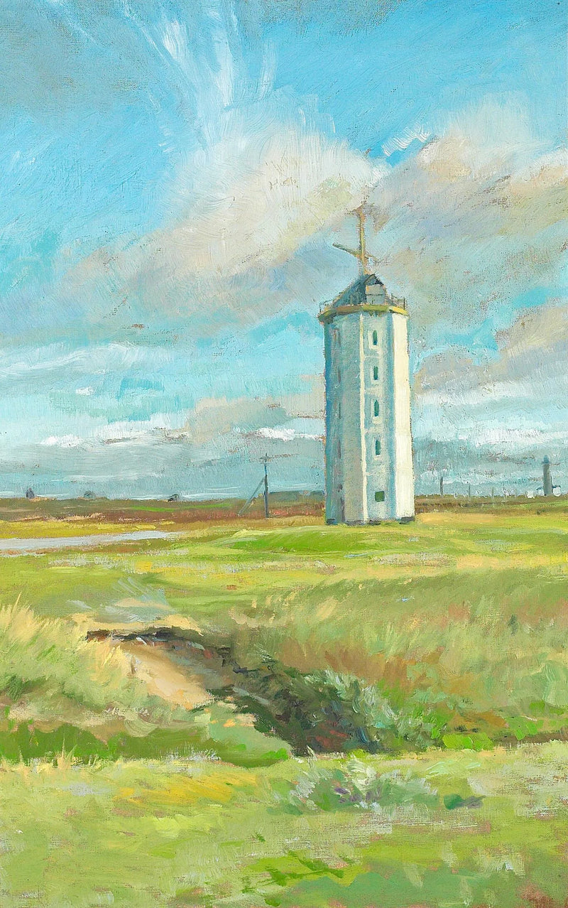 Kevätpäivä Skagenin valkoisessa majakassa. -Michael Peter Ancher
