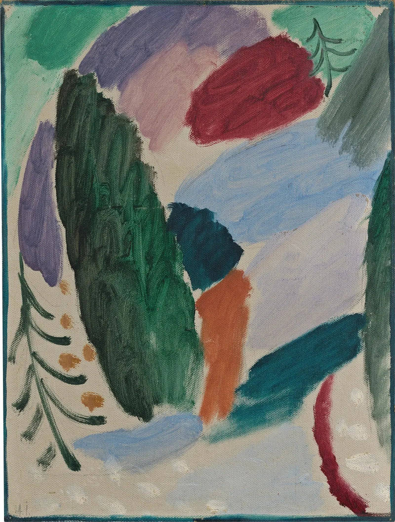 Jäinen päivä - Alexej von Jawlensky