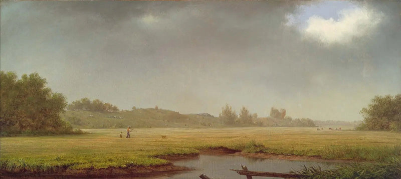 Pilvipäivä, Rhode Island - Martin Johnson Heade