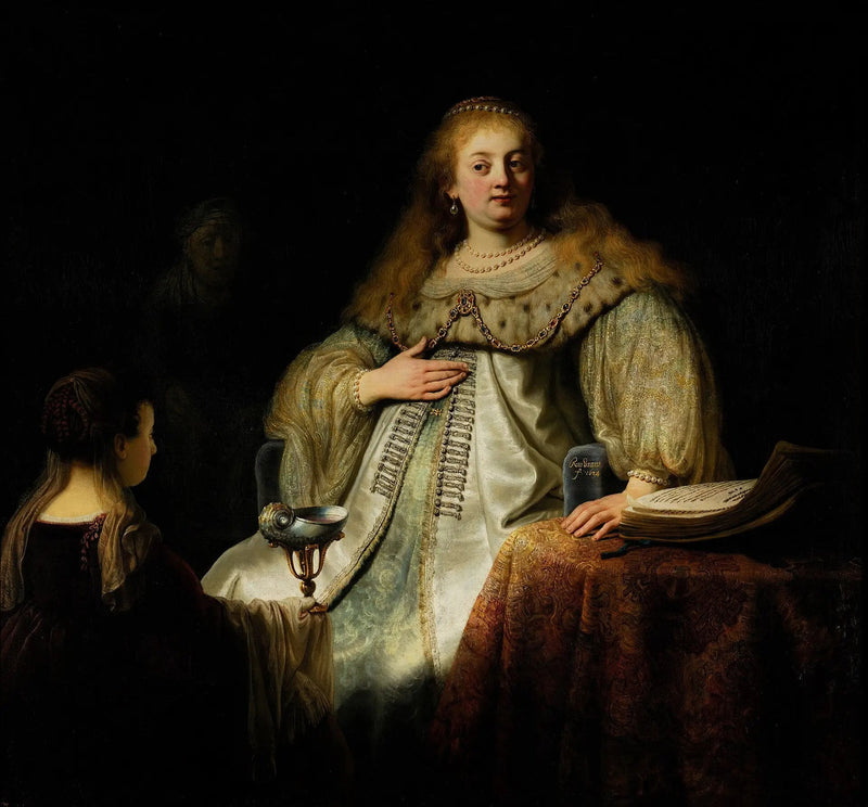 Judith Holopherne juhlapöydässä - Rembrandt