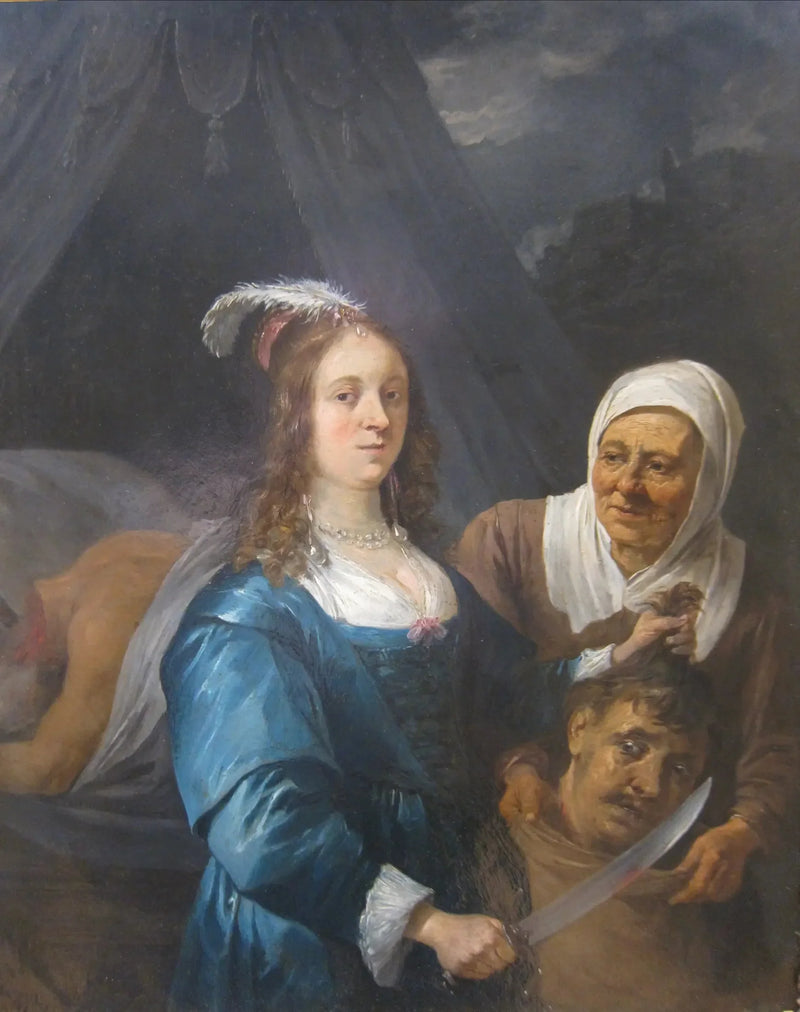 Judith Holofornes-maalin kanssa - David Teniers nuorempi