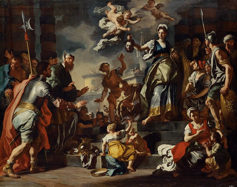 Judith Holofornesin päällä - Francesco Solimena
