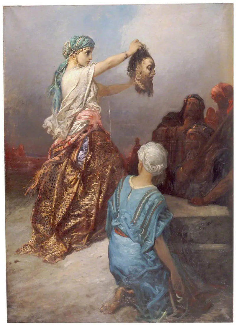 Judith Holofornes-maalin kanssa - Gustave Doré