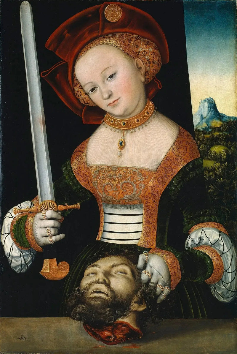 Judith Holofornes-maalina - Lucas Cranach vanhempi
