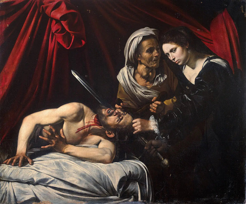 Judith, joka mestaa Holopherne - Caravaggio