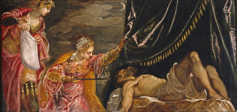 Judith ja Holofernes - Jacopo Tintoretto