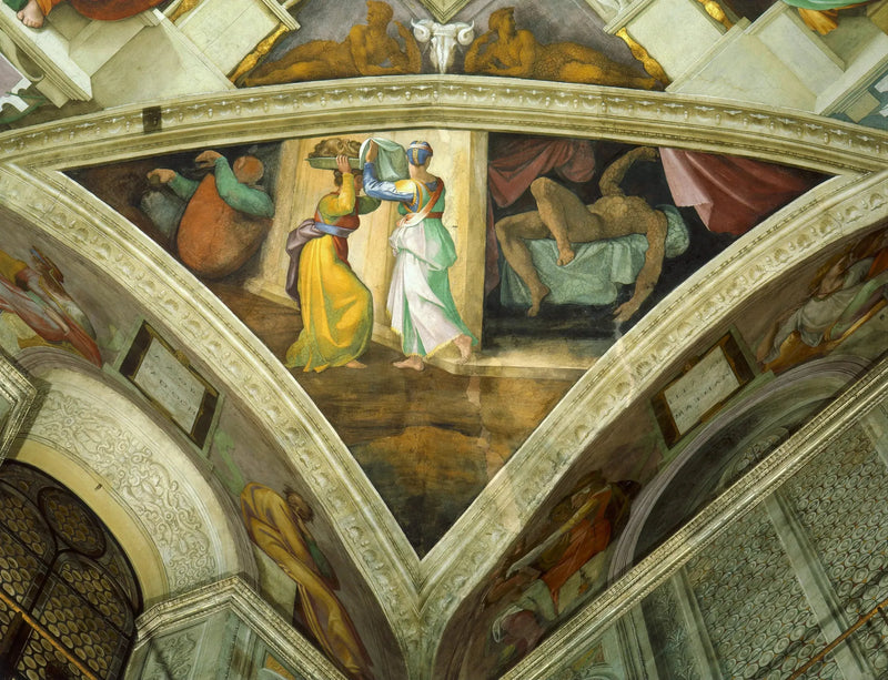 Judith ja Holophernes - Michelangelo