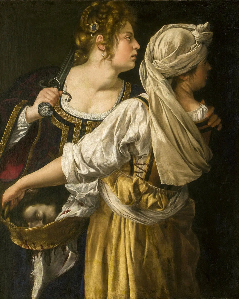 Judith ja hänen palvelijansa - Artemisia Gentileschi