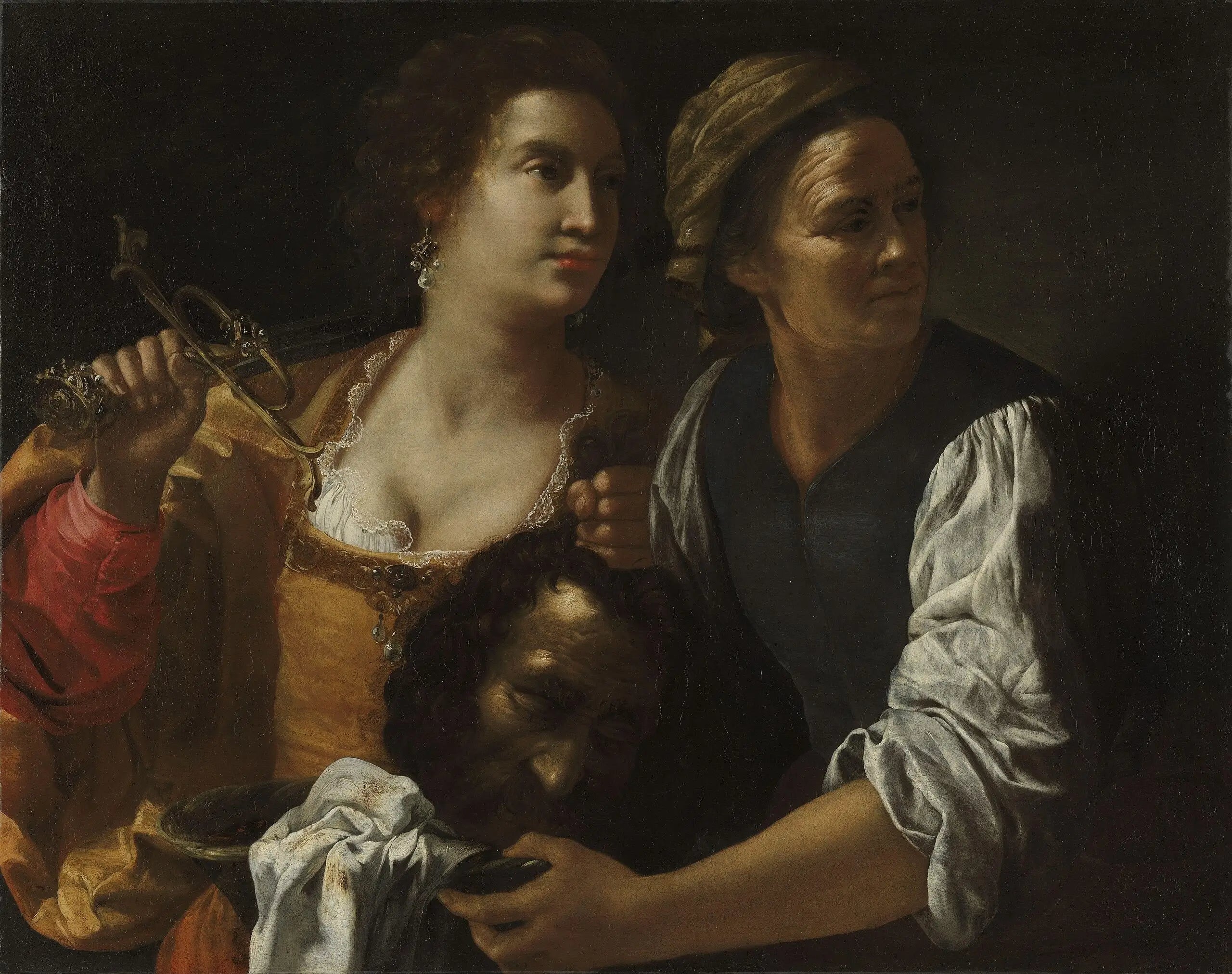 Judith et sa servante avec la tête d’Holopherne - Artemisia Gentileschi - Alpha Reproduction